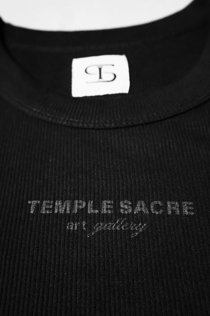 Lienzo Tank Top Negro