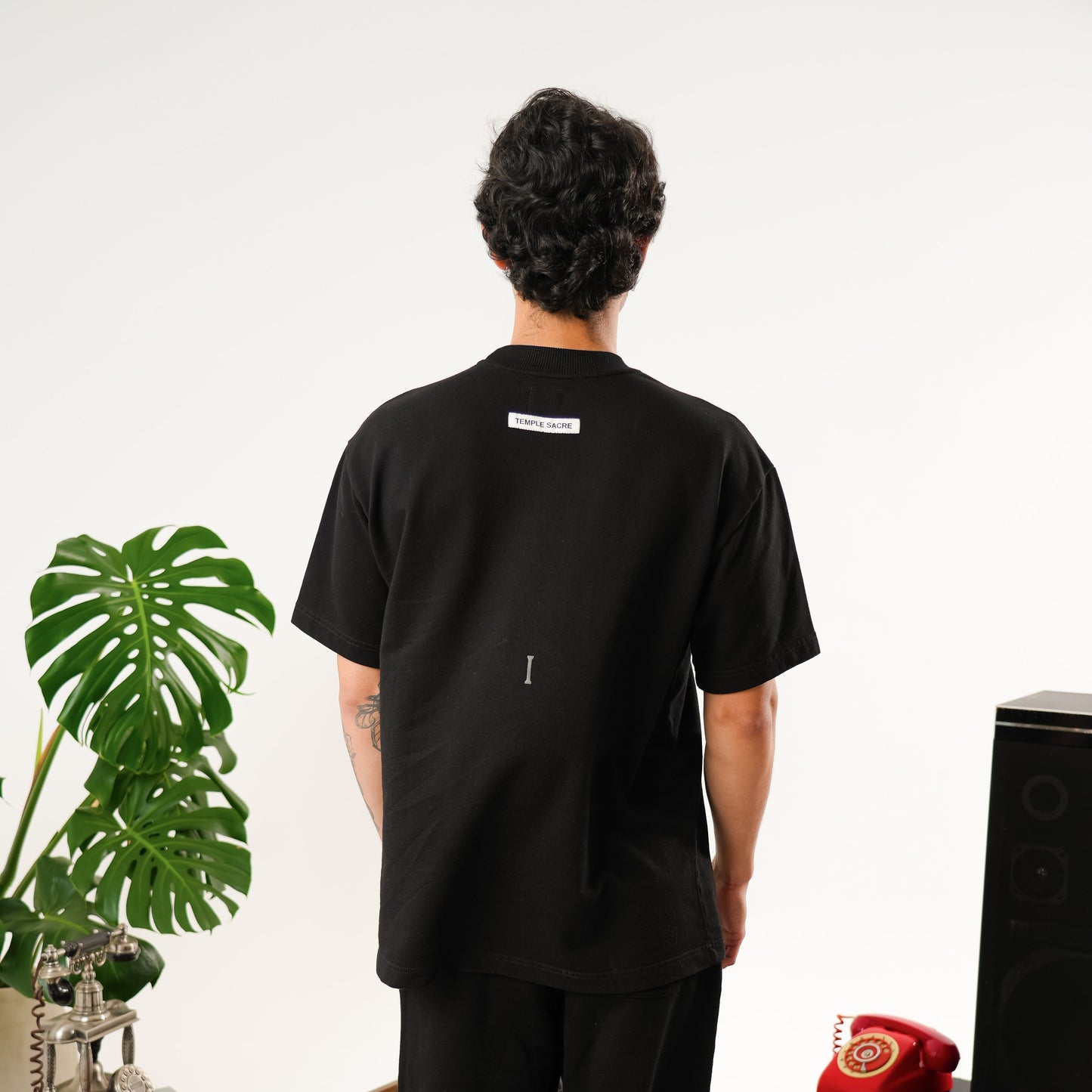 Lienzo Oversized T-shirt Black