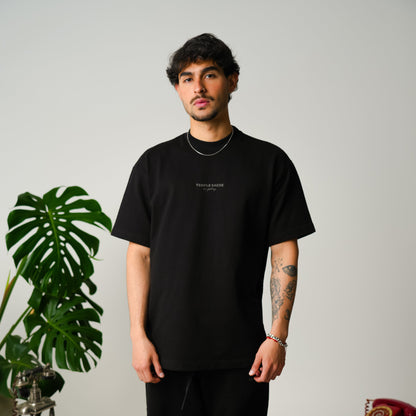 Lienzo Oversized T-shirt Black