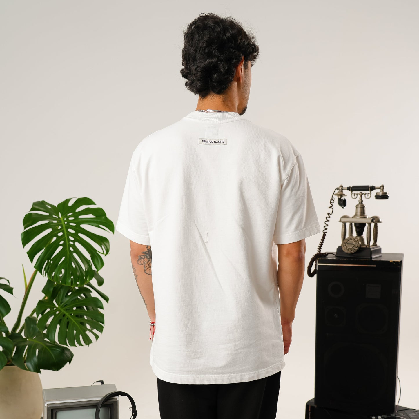Lienzo Oversized T-shirt Crudo