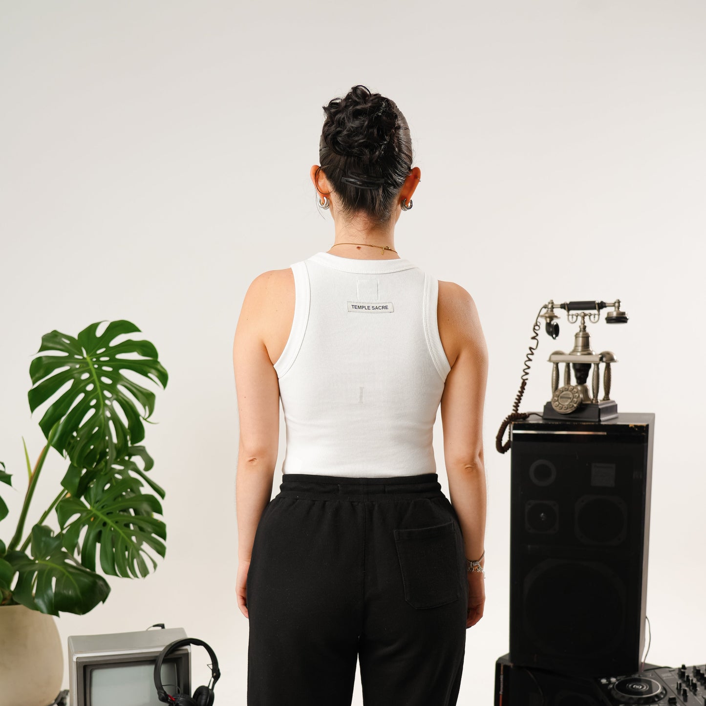Lienzo Tank Top Crudo